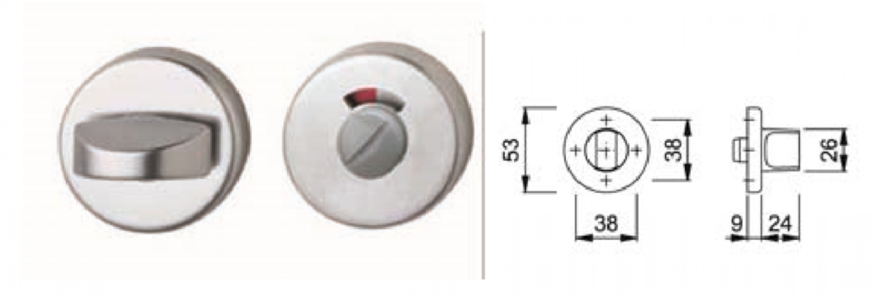 ROZETE ZA VRATA (Hoppe)